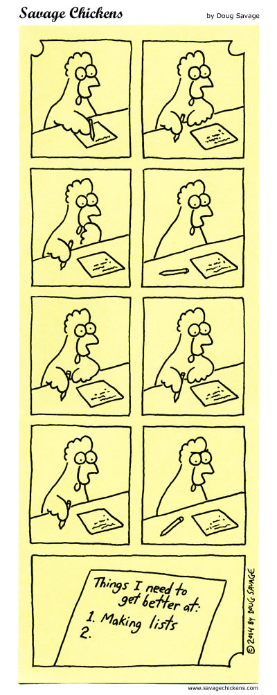 chickenmakinglists